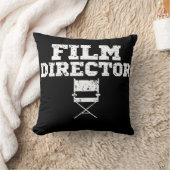 Film Director Movie Crew Chair Apparel Birthday クッション (ブランケット)