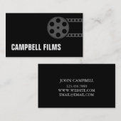 Film Maker、Director Business Card 名刺 (正面/裏面)