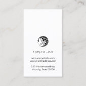 Film Producer Gold Film Reel icon 名刺 (裏面)