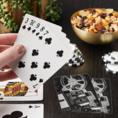 Film Projector Movie Reels Playing Cards トランプ (インサイチュ)