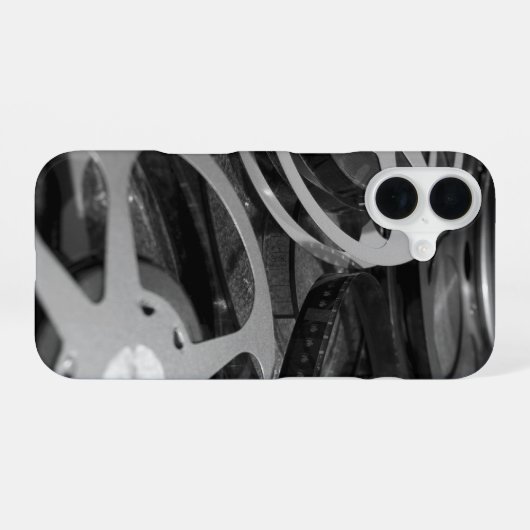 Film Reel iPhone Case iPhone 16ケース (裏面横)