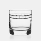 Film Reel Movie Director Cameraman Clapboard ウイスキーグラス (右)