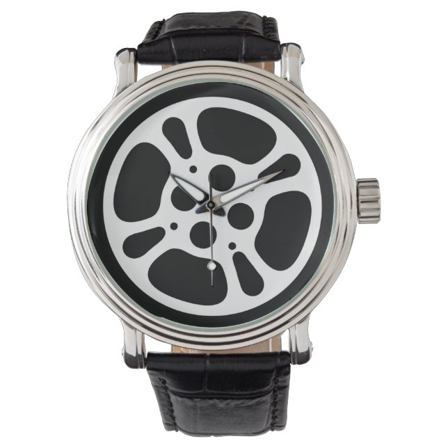 Film Reel / Movie Reel Wristwatch 腕時計 (正面)