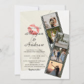 Film Strip Photo wedding Invitation (正面)