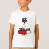 Filmmaker Cameraman is Loading Bar Funny Gift Tシャツ (正面)