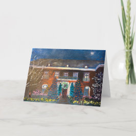Filoli Holiday Light Show greeting card サンキューカード