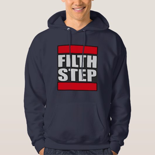 FILTHSTEP Dubstepの不潔不潔不潔なダビングのステップ パーカ (正面)