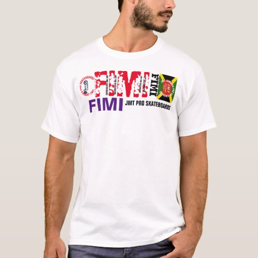 FIMI SK8 メンズ ベーシック Tシャツ (正面)