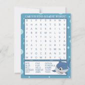 Fin-Tastic Classroom Valentine's Day Card ノートカード (裏面)