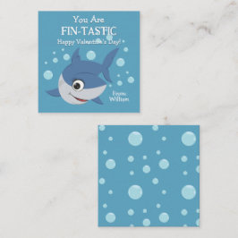 Fin-Tastic Classroom Valentine's Day Card ノートカード