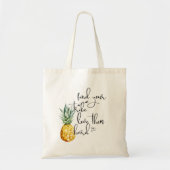 Fin Your Tribe Girl's Tripバチェロレッテ トートバッグ (正面)