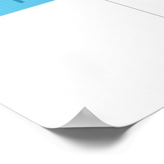 FINAロングコースプール標準グラフ ポスター (角)