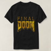FINAL DOOM （ロゴ）クラシックTシャツ Tシャツ (デザイン正面)