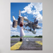 Final Fantasy VII (7) Rebirth Poster  Official Key ポスター (正面)