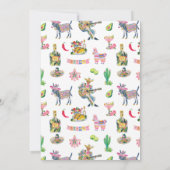 Final Fiesta Bachelorette Invitation 招待状 (裏面)