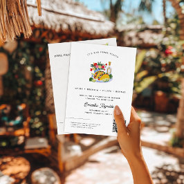 Final Fiesta Bachelorette Weekend Invitation 招待状