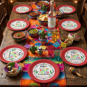 Final Fiesta Mexicana Bachelorette Party ペーパープレート