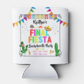 Final Fiesta Mexicana Bachelorette Party Favor 缶クーラー (裏面)