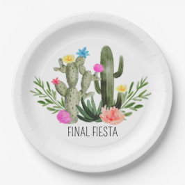 Final Fiesta Party Paper Plates ペーパープレート