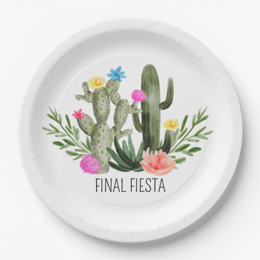 Final Fiesta Party Paper Plates ペーパープレート (正面)