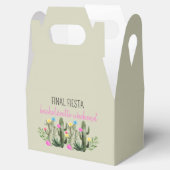 Final Fiesta Personalized Bachelorette Party フェイバーボックス (オープン)