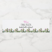 Final Fiesta Personalized Water Bottle Label ペットボトルラベル (シングルラベル)
