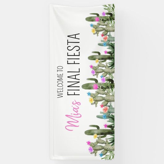 Final Fiesta Welcome Banner 横断幕 (縦)
