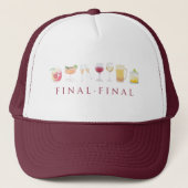 Final Final Trucker Hat キャップ (正面)