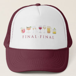 Final Final Trucker Hat キャップ