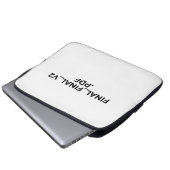 FINAL_FINAL_V2.PDF Funny Minimalist Laptop Sleeve ラップトップスリーブ (正面下部)