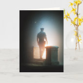 "Final Post" Sympathy カード (黄色い花)