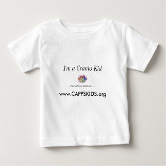 FinalLogo3、私はCranioの子供、www.CAPPSKIDS.org…です ベビーTシャツ