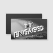 Finallyムービー婚約した白黒婚約 (正面/裏面)