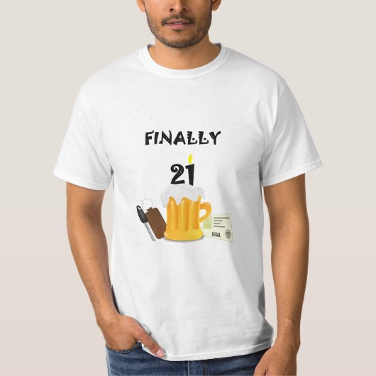 Finally 21 tシャツ (正面)