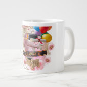 Finally! Class of 2026 Graduate ジャンボコーヒーマグカップ (正面右)