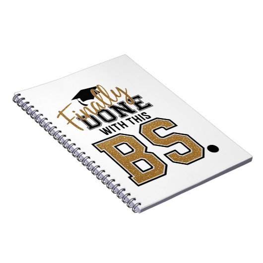 Finally Done With This BS Graduation Graduates  ノートブック (右側)