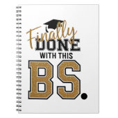 Finally Done With This BS Graduation Graduates  ノートブック (正面)