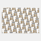 Finally Done With This BS Graduation Graduates  ラッピングペーパーシート (正面2)