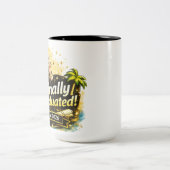 Finally Graduated Mug Class of 2026 Gift  ツートーンマグカップ (中央)