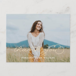 Finally Photo Graduation Thank Youポストカード ポストカード