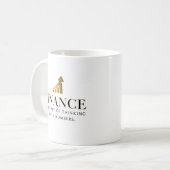 Finance — 数字で考える技術 コーヒーマグカップ (正面左)