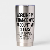 Finance and accounting 保温保冷タンブラー (正面)