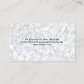 Finance Institute | Banking | Stocks | Mergers 名刺 (裏面)