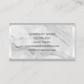 Finance | Stocks Bar Graph | Stone 名刺 (裏面)