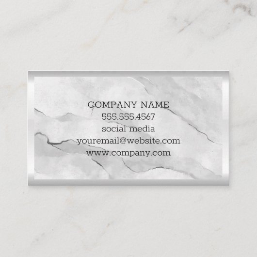 Finance | Stocks Bar Graph | Stone 名刺 (裏面)