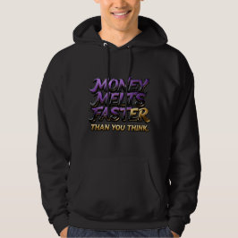 Finance Streetwear  “Money Melts Faster” パーカ