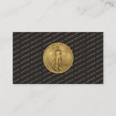 Financial Advisor Gold Coin Wealth Management Pro 名刺 (正面)