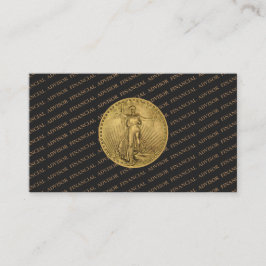 Financial Advisor Gold Coin Wealth Management Pro 名刺