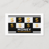 Financial Advisor Wealth Management Money Strategy 名刺 (正面)