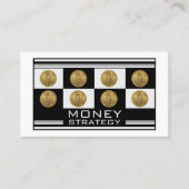 Financial Advisor Wealth Strategy Money Management 名刺 (正面)